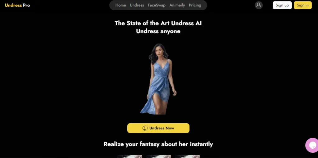 Undress-Pro-AI-Homepage