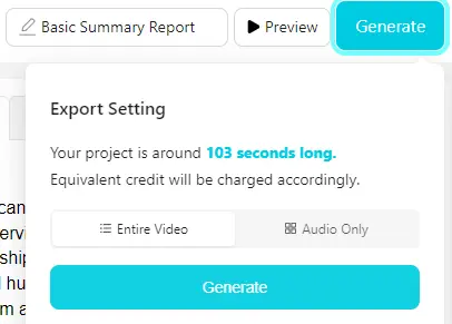 DeepBrain AI Generation Video