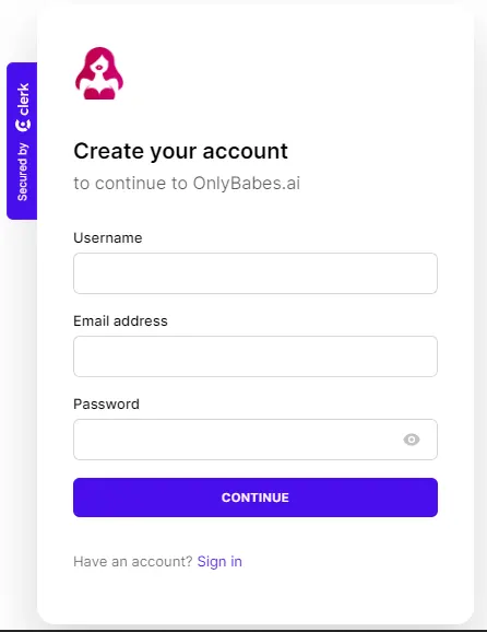onlybabes ai signup