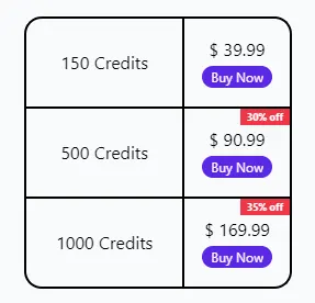 ainude.ai pricing