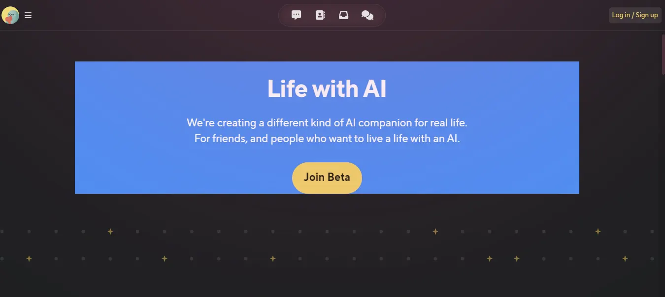 kajiwoto.ai Homepage