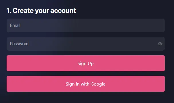 pornjourney.ai Signup