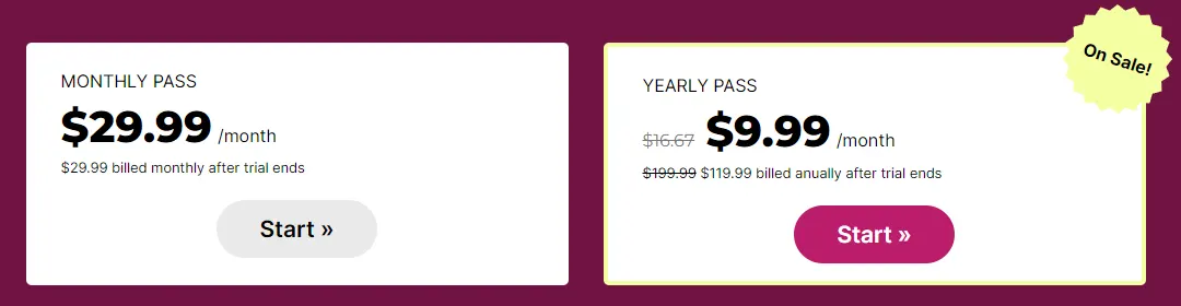 Beducated AI pricing