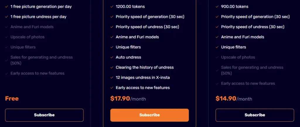 x-pictures.io-price-plans