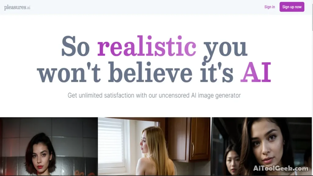 pleasures ai Homepage